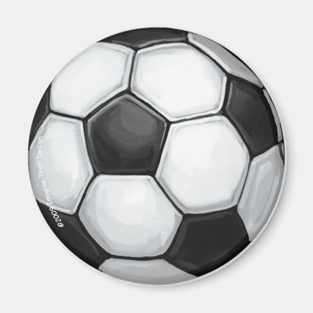 Imã Mídia de bola de futebol (Frente)