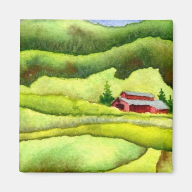 Imã Mídia de estradas do país (Frente)