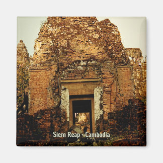 Imã Mídia de Ruínas do Templo de Porta do Camboja