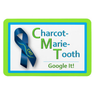 Ímã Mídia de Sensibilização CMT (verde limão)