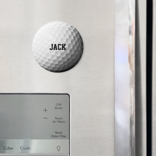 Imã Mídia Personalizada da Bola de Golf (In Situ (Fridge))