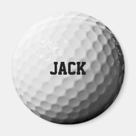 Imã Mídia Personalizada da Bola de Golf