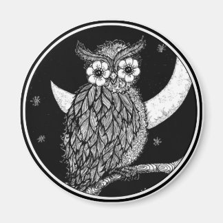 Imã Midnight Owl Magnet