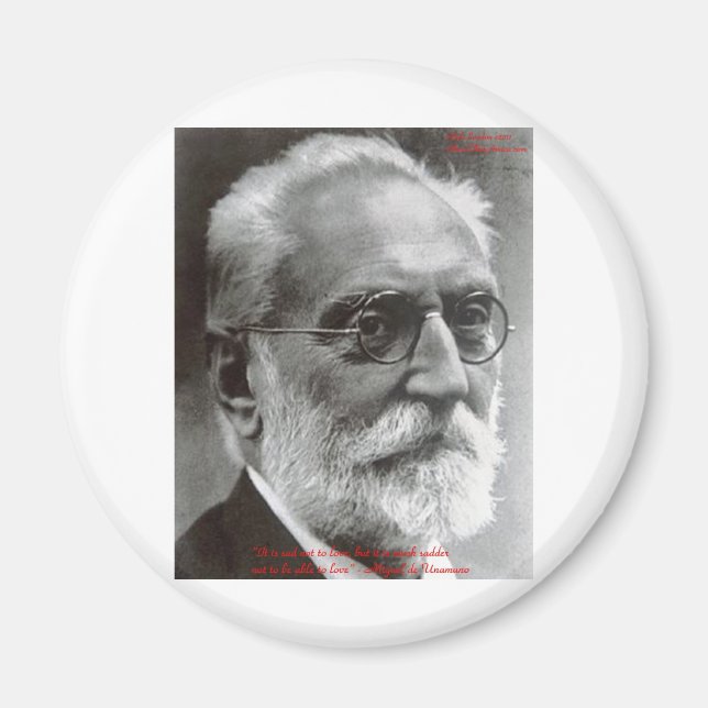Imã Miguel de Unamuno Capaz de Amar Citação Presentes  (Frente)