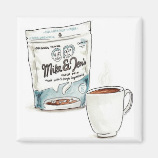 Imã Mike e Jen's Cocoa Magnet