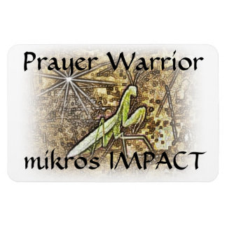 Ímã MIKROS IMPACT PRAYER WARRIOR 4"x6" MAGNET