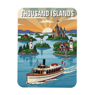 Ímã Mil Ilhas Ontário Canadá