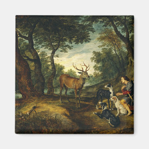 Imã Milagre do Santo Hubert por Peter Paul Rubens