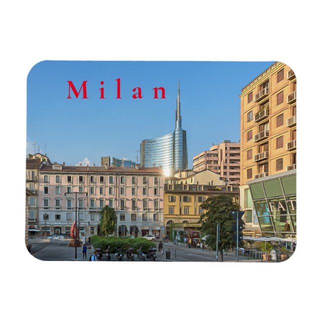 Ímã Milan. #5.   (Horizontal)