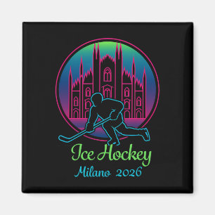 Imã Milão 2026 Hóquei no Gelo Inverno 2026 E Duomo Di