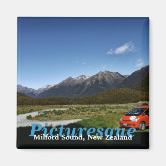 Imã Milford Sound Camping no Magnet da Nova Zelândia