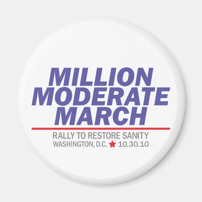 Imã Milhão de Pilha Azul de Marcha Moderada (Frente)