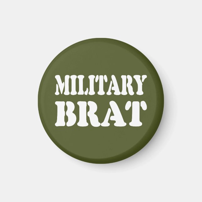 IMÃ MILITAR BRAT (Frente)