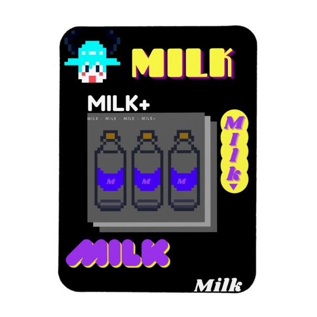 Ímã Milk party (Vertical)
