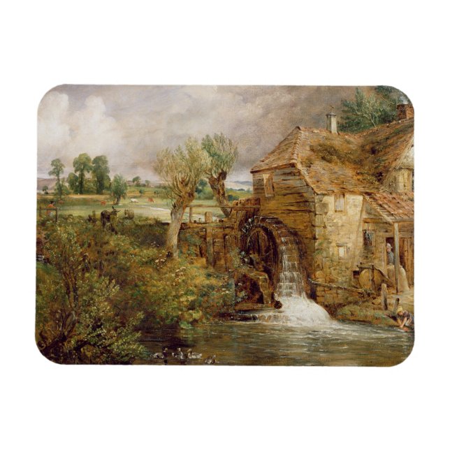 Ímã Mill em Gillingham, Dorset, 1825-26 (óleo na canva (Horizontal)