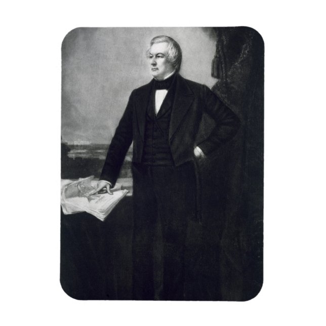 Ímã Millard Fillmore, 13 dos Estados Unidos (Vertical)
