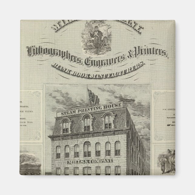 Imã Mills & Company, Des Moines, Iowa (Frente)