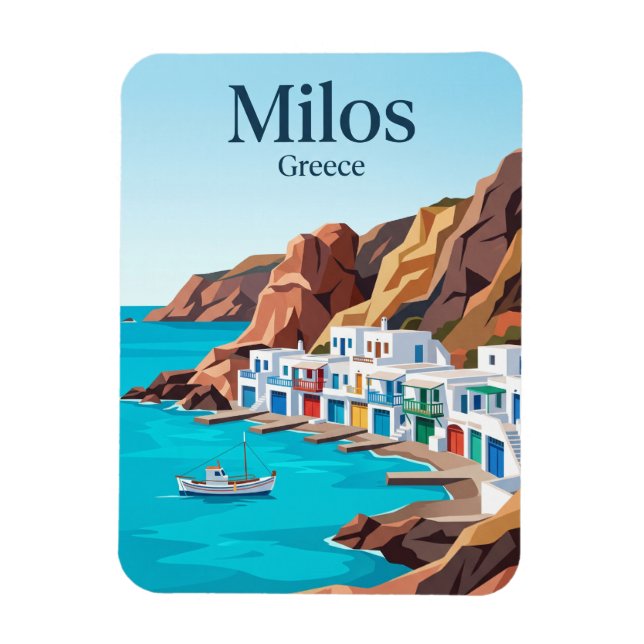 Ímã Milos Grécia (Vertical)