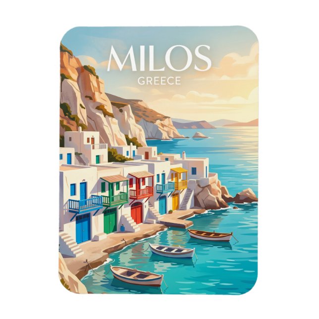 Ímã Milos Grécia (Vertical)