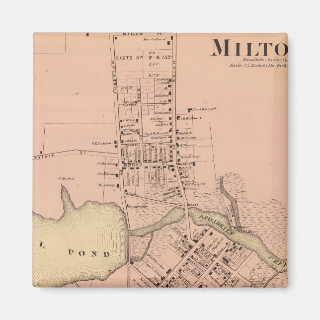 Imã Milton Delaware (Frente)