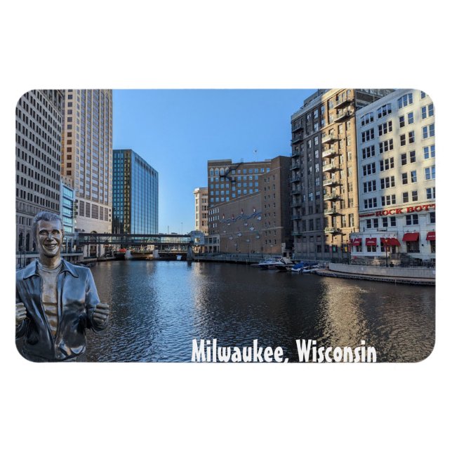 Ímã Milwaukee Wisconsin (Horizontal)