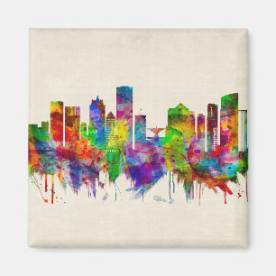 Imã Milwaukee Wisconsin skyline