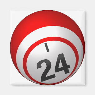Imã Mim 24 ímãs da bola do bingo