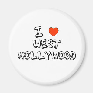 Imã Mim coração Hollywood ocidental