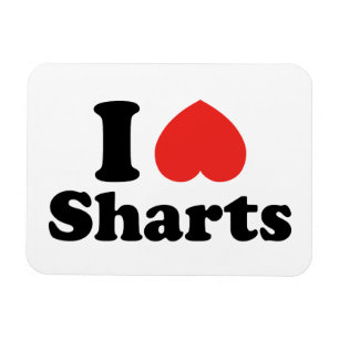 Ímã Mim coração Sharts