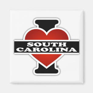 Imã Mim coração South Carolina