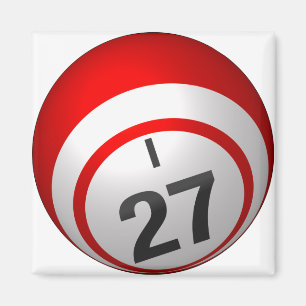 Imã Mim ímã da bola do bingo 27