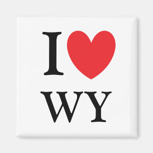 Imã Mim ímã de Wyoming do coração