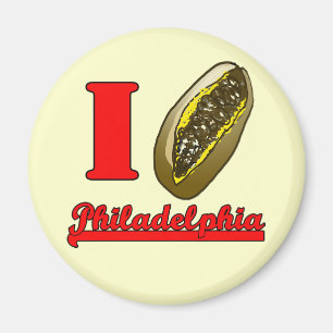 Imã Mim ímã do refrigerador dos cheesesteaks de Phil