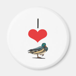 Imã Mim patos do coração (amor)
