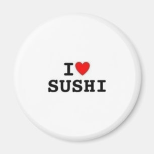 Imã Mim sushi do coração