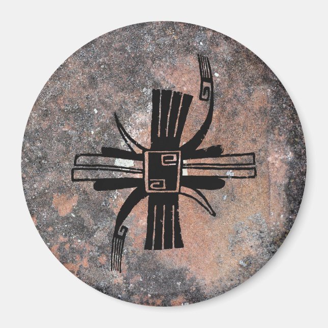 Imã Mimbres Pottery Design (Frente)