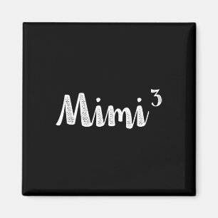 Imã Mimi3 Mimi Cubed Times Triplet 3rd Power Novo