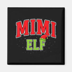 Imã Mimi Elf Natal Família Correspondente Grupo Natal