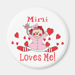 Imã Mimi mim do amor boneca de pano