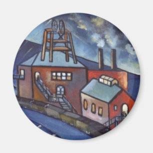 IMÃ MINA DE CARVÃO DO CANO PRINCIPAL DE DURHAM