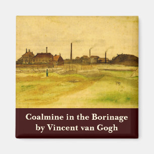 Imã Mina de carvão no Borinage por Vincent van Gogh