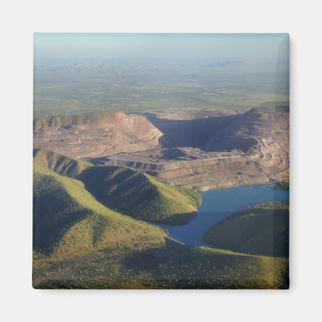 Imã Mina de Diamantes Argyle (Frente)