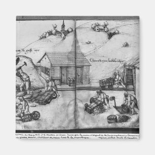 Imã Mina de prata de Croix-auxiliar-Minas do La