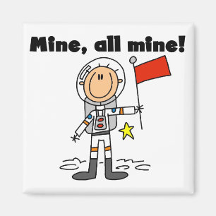 Imã Mina do astronauta todos os t-shirt e presentes da
