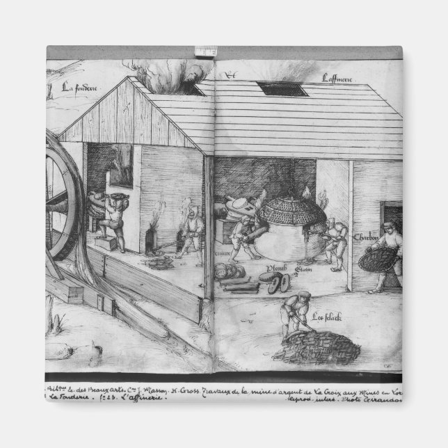 Imã mina prateada de La Croix-aux-Mines, Lorena 3 (Frente)