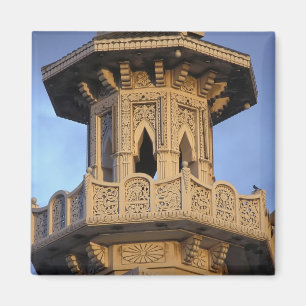 Imã Minarete da Mesquita Al-Majarra, Sharjah,