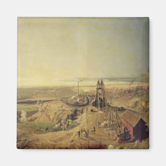 Imã Minas de carvão e pedreiras de argila em Montchani (Frente)