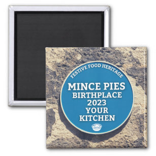 Imã Mince Pies Birthplace - Placa Azul