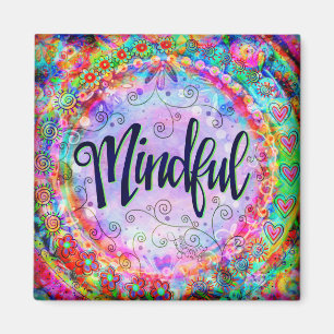 Imã "Mindful" Inspirivity ONE WORD Magnet
