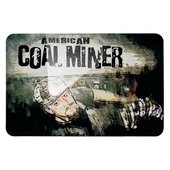 ÍMÃ MINEIRO DE CARVÃO AMERICANO (Horizontal)